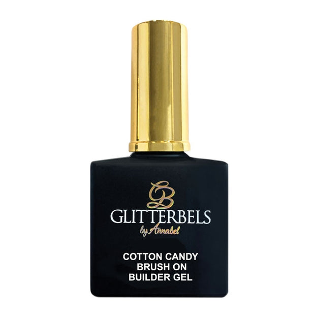 Glitterbels Brush On Builder Gel Cotton Candy 17ml