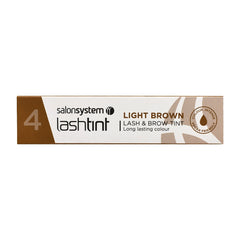 Salon System Lash and Brow Tint Light Brown 15ml