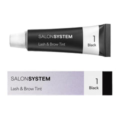 Salon System Lash and Brow Tint Black 15ml