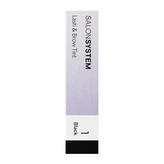 Salon System Lash and Brow Tint Black 15ml