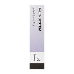 Salon System Lash and Brow Tint Brown 15ml