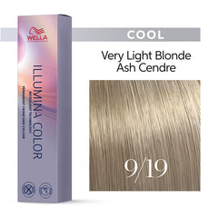 Wella Illumina 60ml 9/19 Very Light Ash Cendre Blonde