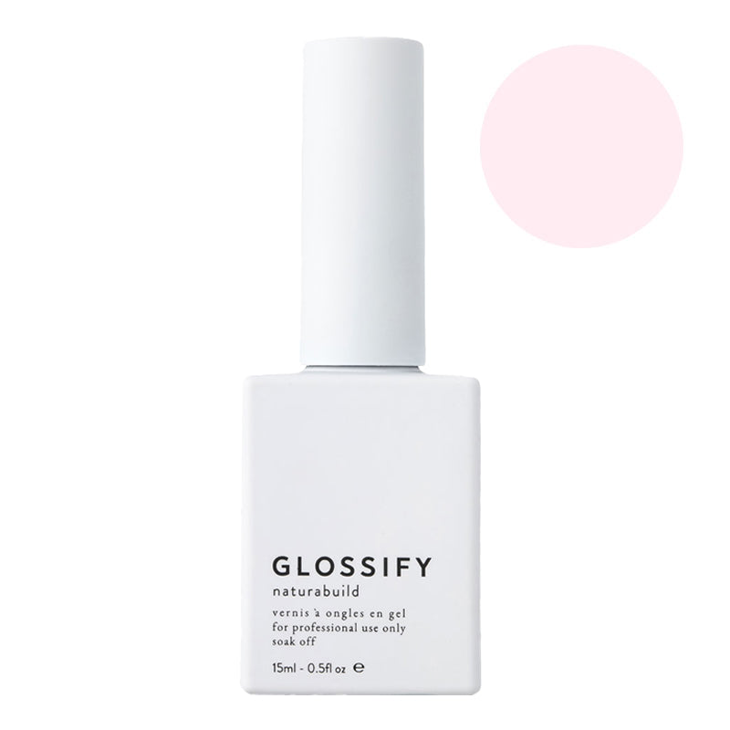Glossify Pink Naturabuild 15ml Builder Gel