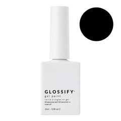 Glossify Ebony 15ml Hema Free Gel Polish