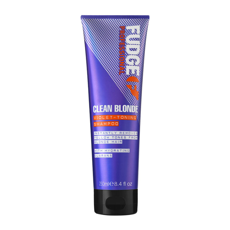 Fudge Professional Clean Blonde Violet-Toning Shampoo 250ml 2