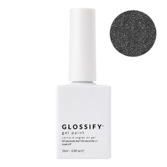 Glossify Silver Glitter No Wipe Top Coat 15ml Gel Polish