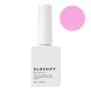 Glossify Glass Pink 15ml Gel Polish