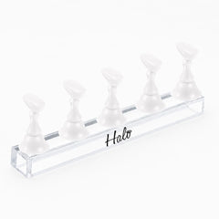 Halo Nail Practice Stand White