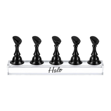 Halo Nail Practice Stand Black