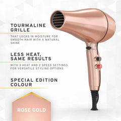 WAHL Pro Keratin Hair Dryer Rose Gold 2200W