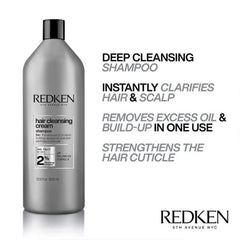 Redken Hair Cleansing Cream Shampoo 1000ml