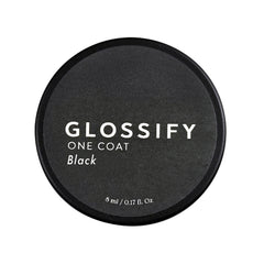 Glossify One Coat Gel 8ml Black