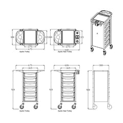 REM Apollo Lux Heat Trolley
