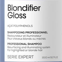 Serie Expert Blondifier Gloss Shampoo 1500ml by L’Oréal Professionnel