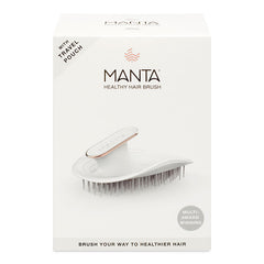 Manta Hair Brush White