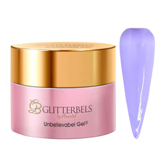 Glitterbels Unbelievabel Gel 10ml Lavender Azure