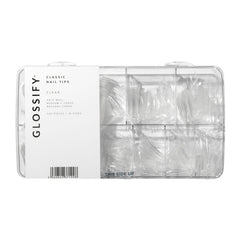 Glossify Classic Clear Assorted Nail Tips x 500