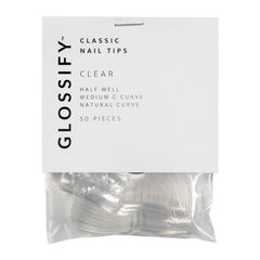 Glossify Classic Clear Nail Tips Size 2 x 50