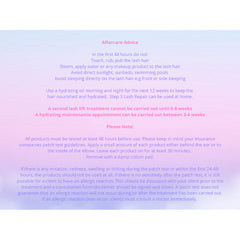 Lash Glo Lash Lift Instructions Leaflet