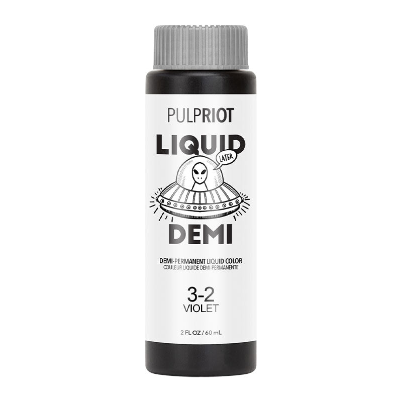 Pulp Riot Liquid Demi-Permanent Hair Color 60ml Violet 3.2