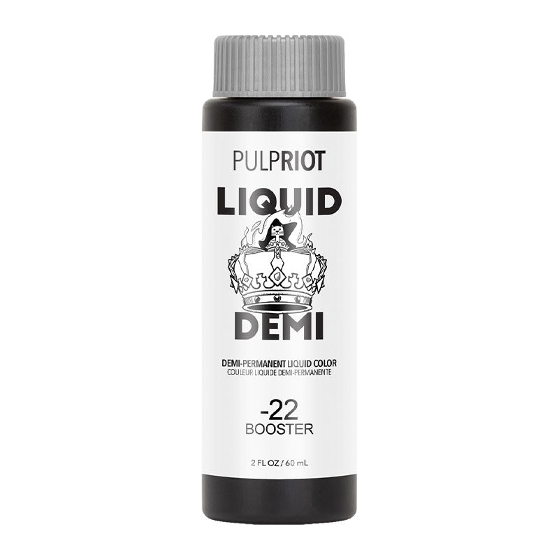 Pulp Riot Liquid Demi-Permanent Hair Color 60ml Booster Violet .22