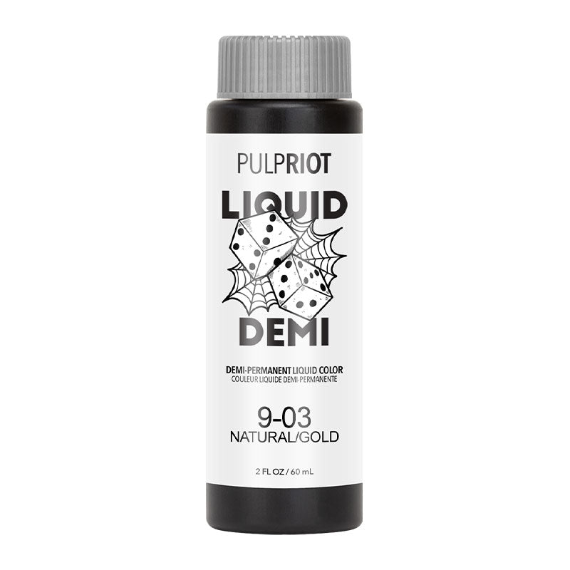 Pulp Riot Liquid Demi-Permanent Hair Color 60ml Natural Gold 9.03