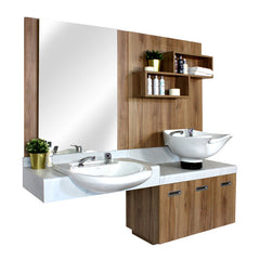 REM Pendle Easy Wash Unit with BW & FW Basins