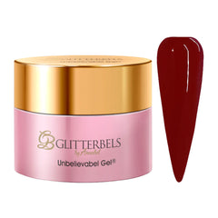 Glitterbels Unbelievabel Gel 10ml Ruby