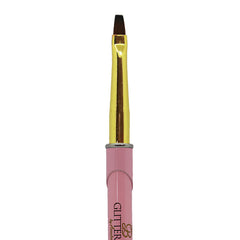 Glitterbels Unbelievabel Gel Brush Flat Edge Size 4