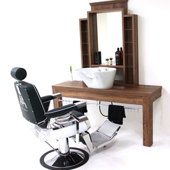 REM Montana Barber Unit with Backwash Basin