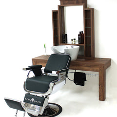 REM Montana Barber Unit with Backwash Basin