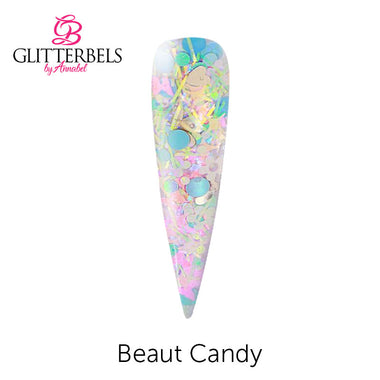 Glitterbels Coloured Acrylic Powder 28g Beaut Candy