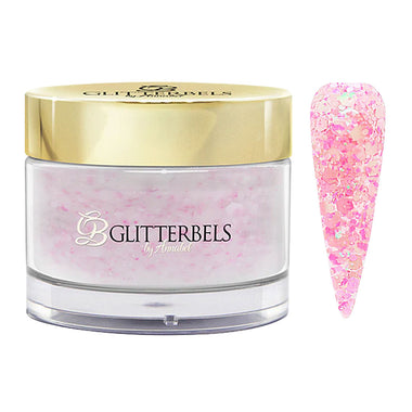 Glitterbels Coloured Acrylic Powder 28g Raspberry Ripple