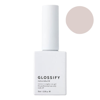 Glossify Almond Naturabuild 15ml Builder Gel