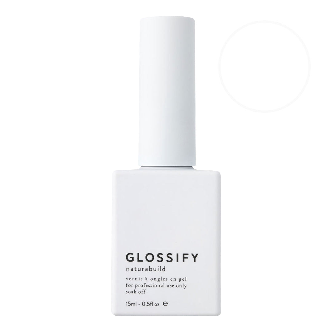 Glossify Sheer White Naturabuild 15ml Builder Gel