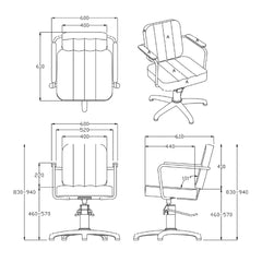 REM Avalon Hydraulic Chair