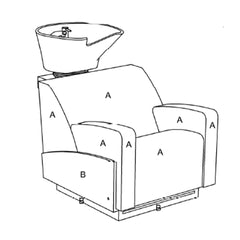 REM Cupid Wash Unit - 1 Position