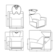 REM Cupid Wash Unit - 1 Position