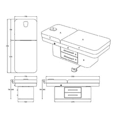 REM Legacy Spa Beauty Bed