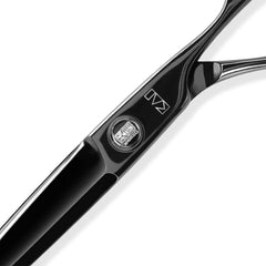 Kasho Sagano Series Black DLC 6.5in Offset Scissor