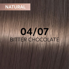 Wella Professionals 04/07 Bitter Chocolate Shinefinity Zero Lift Glaze 60ml