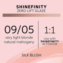 Wella Professionals 09/05 Silk Blush Shinefinity Zero Lift Glaze 60ml