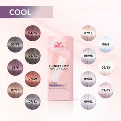 Wella Professionals 09/13 Toffee Milk Shinefinity Zero Lift Glaze 60ml