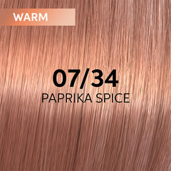 Wella Professionals 07/34 Paprika Spice Shinefinity Zero Lift Glaze 60ml