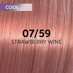 Wella Professionals 07/59 Strawberry Wine Shinefinity Zero Lift Glaze 60ml