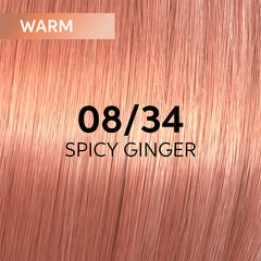 Wella Professionals 08/34 Spicy Ginger Shinefinity Zero Lift Glaze 60ml