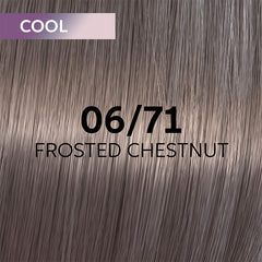 Wella Professionals 06/71 Frosted Chestnut Shinefinity Zero Lift Glaze 60ml