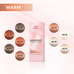 Wella Professionals 08/38 Honey Latte Shinefinity Zero Lift Glaze 60ml