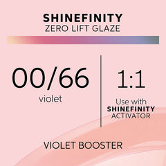 Wella Professionals 00/66 Violet Booster Shinefinity Zero Lift Glaze 60ml
