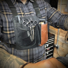 Dark Stag Barber Chest Holster